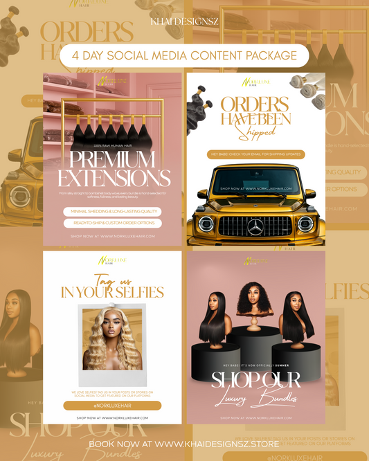 Social Media Content Packages