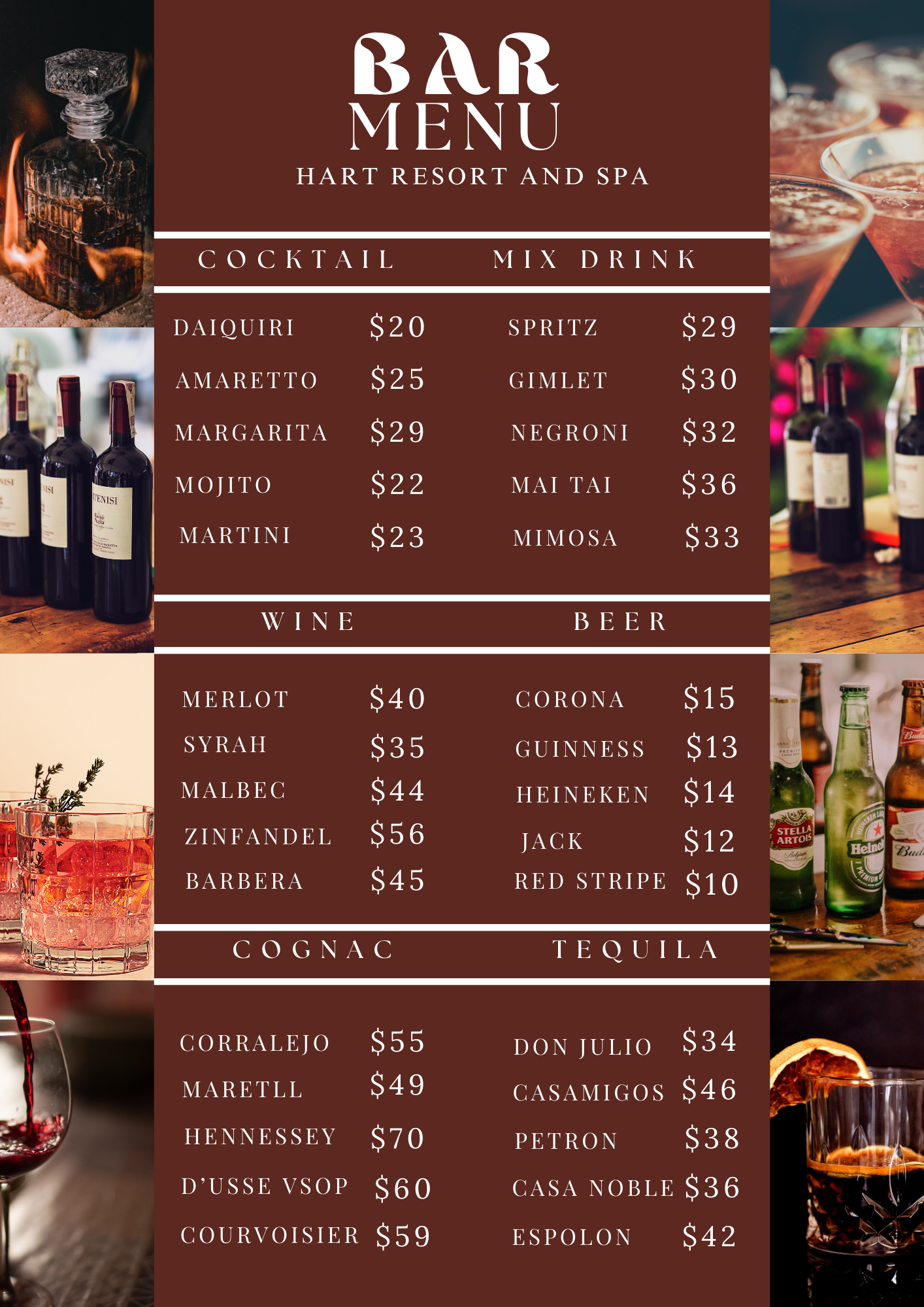 Menu Design