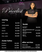 PriceList Design