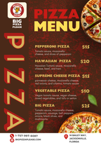 Menu Design