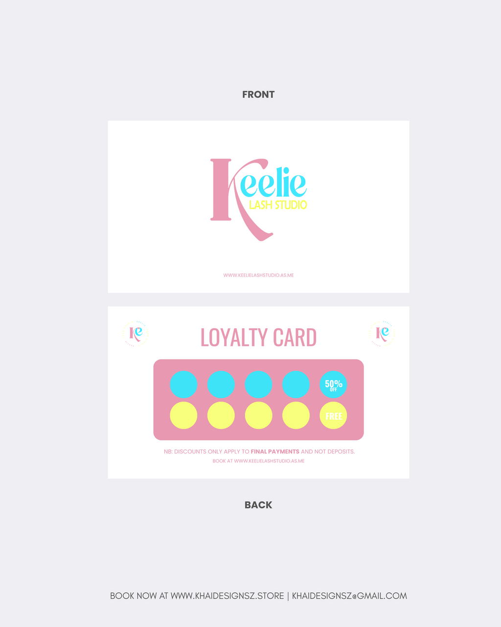 Thank You/Loyalty Card